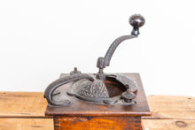 Load image into Gallery viewer, Rustic Coffee Grinder Vintage Primitive Wooden Coffee Mill Kitchen Decor - Eagle&#39;s Eye Finds

