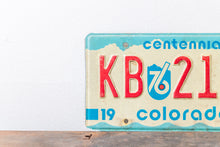 Load image into Gallery viewer, Colorado License Plate Vintage 1975 CO Centennial Wall Decor KB 2144 - Eagle&#39;s Eye Finds
