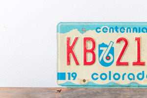 Colorado License Plate Vintage 1975 CO Centennial Wall Decor KB 2144 - Eagle's Eye Finds