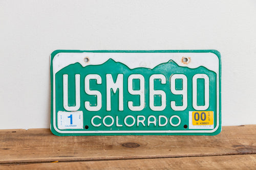 Colorado 1993 USM License Plate Vintage Wall Hanging Decor - Eagle's Eye Finds