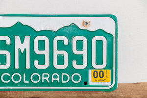 Colorado 1993 USM License Plate Vintage Wall Hanging Decor - Eagle's Eye Finds