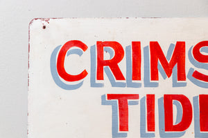 Crimson Tide Loft Vintage Alabama Sign Painted Metal Wall Decor