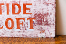 Load image into Gallery viewer, Crimson Tide Loft Vintage Alabama Sign Painted Metal Wall Decor
