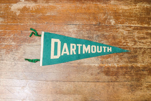 Dartmouth College Felt Pennant Vintage Wall Decor