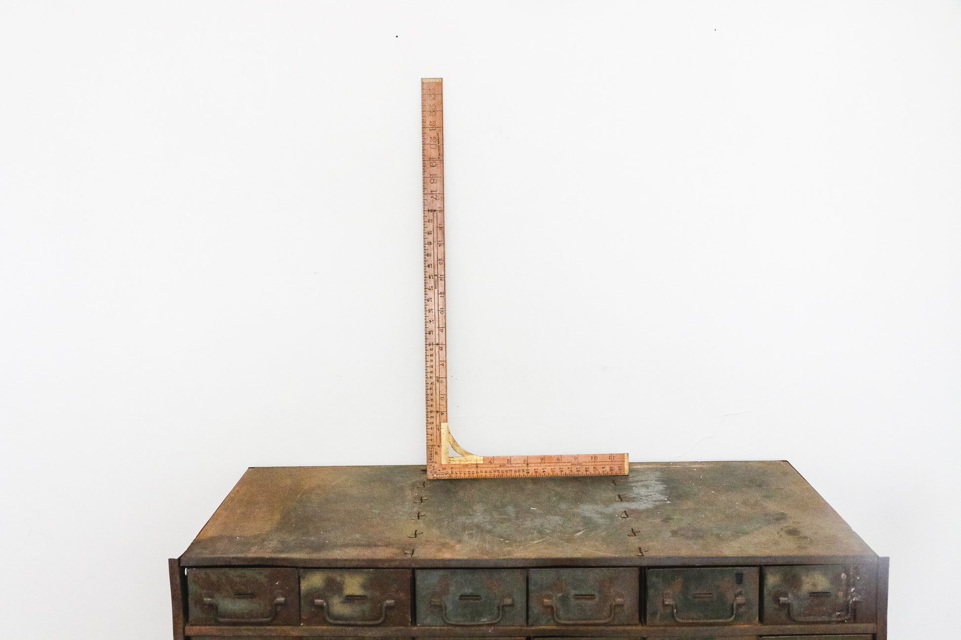 Detmer Woolen Tailor Square's Ruler Vintage Boxwood Tailor Waist Measure - Eagle's Eye Finds