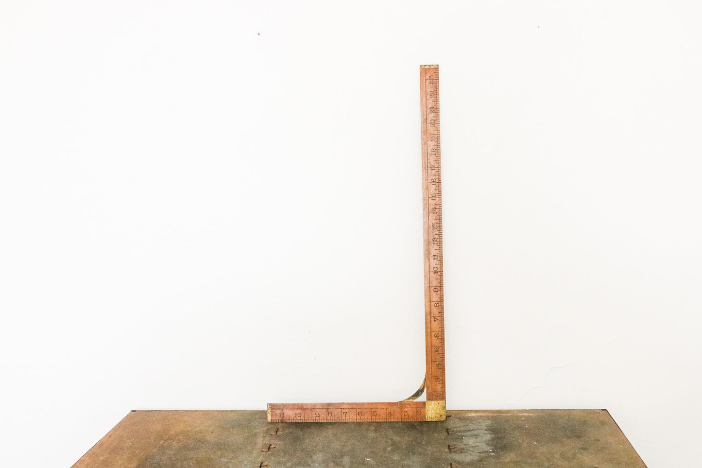 Detmer Woolen Tailor Square's Ruler Vintage Boxwood Tailor Waist Measure - Eagle's Eye Finds