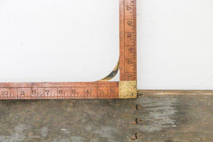 Detmer Woolen Tailor Square's Ruler Vintage Boxwood Tailor Waist Measure - Eagle's Eye Finds