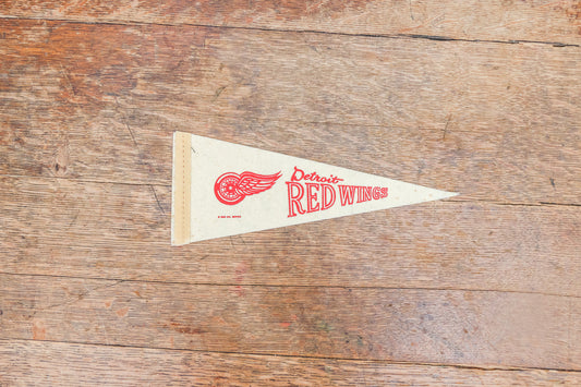 Detroit Red Wings Mini NHL Pennant Vintage Hockey Sports Decor