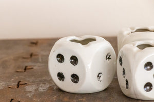 Dice Ashtrays Vintage Japan Vintage Mid-Century Succulent Planter