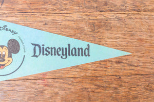 Disneyland California Felt Pennant Vintage Blue Mini CA Wall Decor - Eagle's Eye Finds
