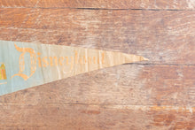 Load image into Gallery viewer, Walt Disneyland Felt Pennant Vintage Stylized Child&#39;s Wall Decor
