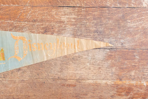 Walt Disneyland Felt Pennant Vintage Stylized Child's Wall Decor