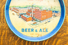 Load image into Gallery viewer, Peter Doelger Beer Tray Brewery Bar Decor Factory Graphic
