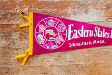 Load image into Gallery viewer, Eastern States Exposition Retro Felt Pennant Vintage Massachusetts Wall Decor
