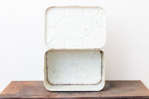 Empeco Bread Tin Chic Kitchen Storage Decor Vintage Red Polka Dots and Leaves - Eagle's Eye Finds