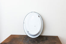 Load image into Gallery viewer, Enamelware Tub Vintage Maid of Honor Porcelain Washing Basin - Eagle&#39;s Eye Finds
