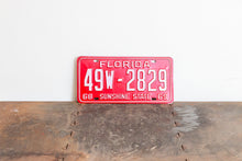 Load image into Gallery viewer, Florida 1969 License Plate Sunshine State Vintage Wall Hanging Decor NOS 49W-2829
