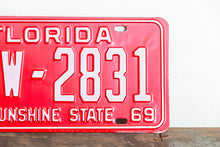 Load image into Gallery viewer, 1968 Florida 1969 License Plate Sunshine State NOS 49W-2831
