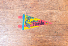 Load image into Gallery viewer, Florida Colorful Felt Pennant Vintage Mini Wall Decor - Eagle&#39;s Eye Finds
