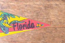 Load image into Gallery viewer, Florida Colorful Felt Pennant Vintage Mini Wall Decor - Eagle&#39;s Eye Finds
