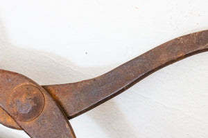 Gifford Wood Co Ice Tongs Vintage Rustic Wall Decor