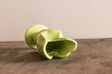 Load image into Gallery viewer, Gilmer Art Pottery Vase Green Vintage
