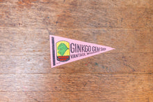 Load image into Gallery viewer, Ginkgo Gem Shop Washington Felt Pennant Vintage Mini Pink Decor - Eagle&#39;s Eye Finds

