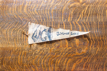 Load image into Gallery viewer, Glacier National Park Leather Pennant Vintage Wall Decor
