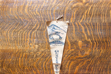 Load image into Gallery viewer, Glacier National Park Leather Pennant Vintage Wall Decor
