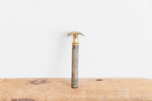 Gillette Brass Safety Razor Vintage Barbershop Decor - Eagle's Eye Finds