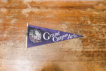 Load image into Gallery viewer, Grand Canyon National Park AZ Blue Felt Pennant Vintage Wall Decor
