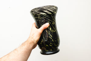 Green Spotted Leopard Vintage Vase