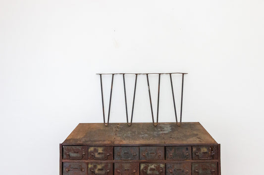 Small MCM Hairpin Table Legs Vintage Modern Industrial Salvage