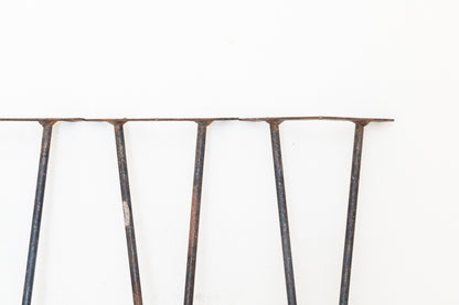 Small MCM Hairpin Table Legs Vintage Modern Industrial Salvage