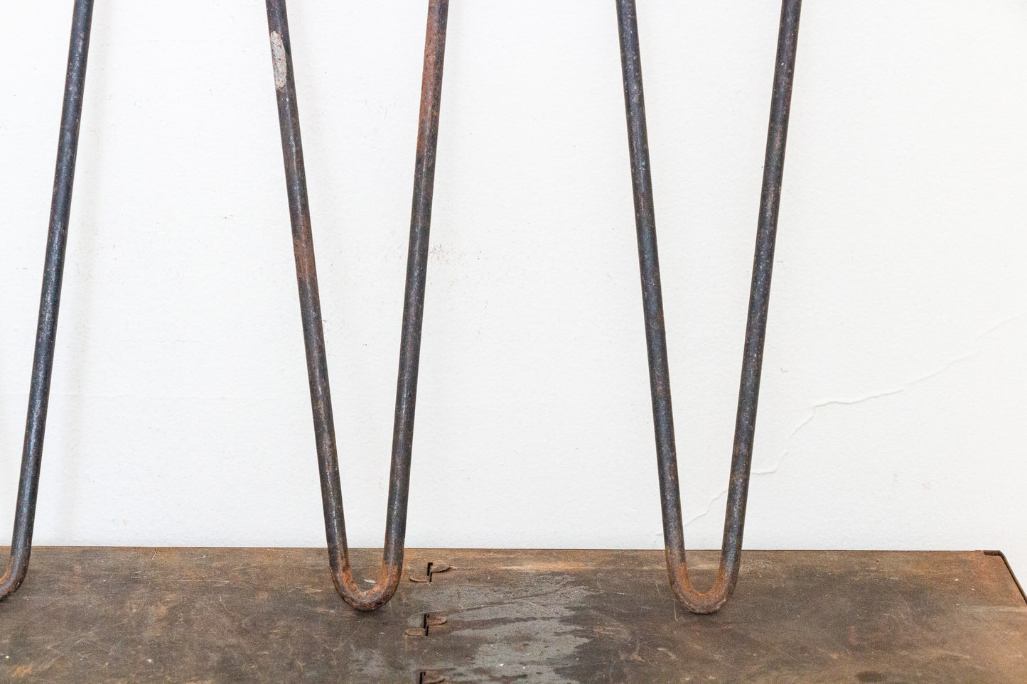Small MCM Hairpin Table Legs Vintage Modern Industrial Salvage