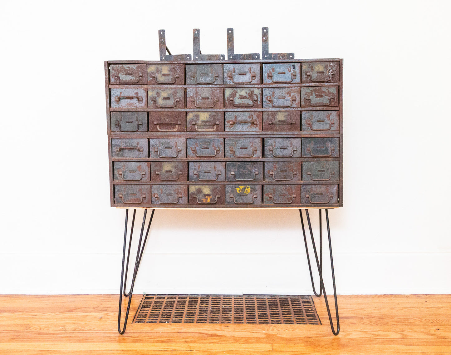 Small MCM Hairpin Table Legs Vintage Modern Industrial Salvage