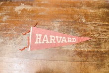 Load image into Gallery viewer, Harvard Felt Pennant Vintage Collegiate Wall Decor
