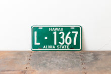 Load image into Gallery viewer, Hawaii 1961 License Plate Vintage Green Wall Hanging Decor L-1367 - Eagle&#39;s Eye Finds
