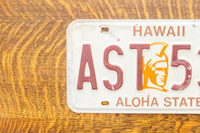 Load image into Gallery viewer, 1981 Hawaii Kamehameha License Plate Vintage Wall Decor
