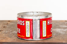 Load image into Gallery viewer, Hills Bros Coffee Tin Can Vintage Kitchen Storage Decor - Eagle&#39;s Eye Finds

