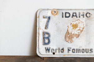 Idaho 1948 License Plate Vintage Potato Wall Hanging Decor - Eagle's Eye Finds