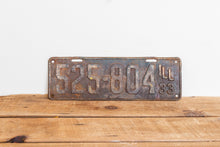 Load image into Gallery viewer, Illinois 1933 Rusty License Plate Vintage Brown Wall Decor 525-804 - Eagle&#39;s Eye Finds
