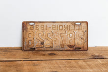 Load image into Gallery viewer, Illinois 1935 Rusty License Plate Vintage Brown Wall Hanging Decor 287-228 - Eagle&#39;s Eye Finds
