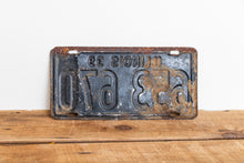 Load image into Gallery viewer, Illinois 1939 License Plate Vintage Black Wall Hanging Decor 653-670 - Eagle&#39;s Eye Finds
