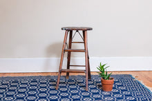 Load image into Gallery viewer, CrackerJac Industrial Step Stool Vintage Wooden Furniture

