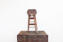 Load image into Gallery viewer, CrackerJac Industrial Step Stool Vintage Wooden Furniture
