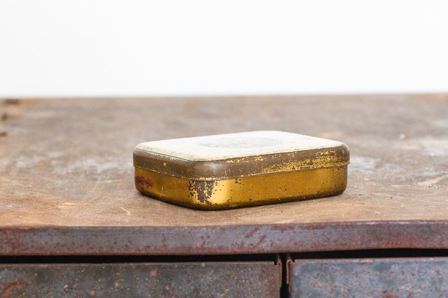 Institute of Certified Grocers Tin Vintage English Storage Tin - Eagle's Eye Finds