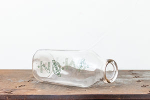 Irvine's Litchfield Illinois Milk Bottle Vintage Glass Half Gallon Dairy Advertising - Eagle's Eye Finds