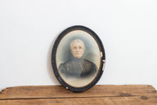 Load image into Gallery viewer, Old Victorian Woman Framed Lithograph Print Vintage Wall Deocr - Eagle&#39;s Eye Finds
