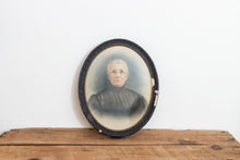 Load image into Gallery viewer, Old Victorian Woman Framed Lithograph Print Vintage Wall Deocr - Eagle&#39;s Eye Finds

